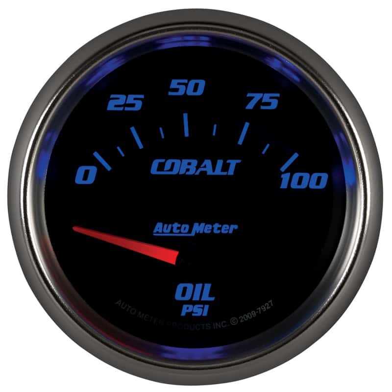 AutoMeter — Autometer Cobalt 66.7mm 0-100 PSI Oil Pressure Gauge
GA 2.6" OILP ELEC CB - view 10