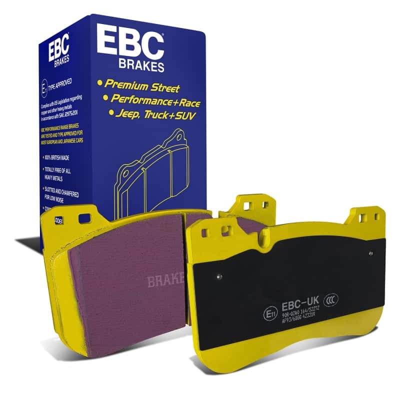 EBC — EBC 2018+ BMW M5 4.4TT (F90) Yellowstuff Front Brake Pads
Disc Brake Pad - view 2