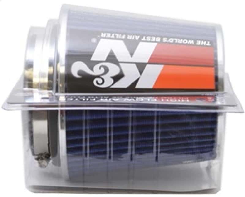K&N Engineering — K&N Universal Air Filter Chrome Round Tapered Blue - 4in Flange ID x 1.125in Flange Length x 5.5in H
Universal Clamp-On A
Clamp-on Air Filter - view 14