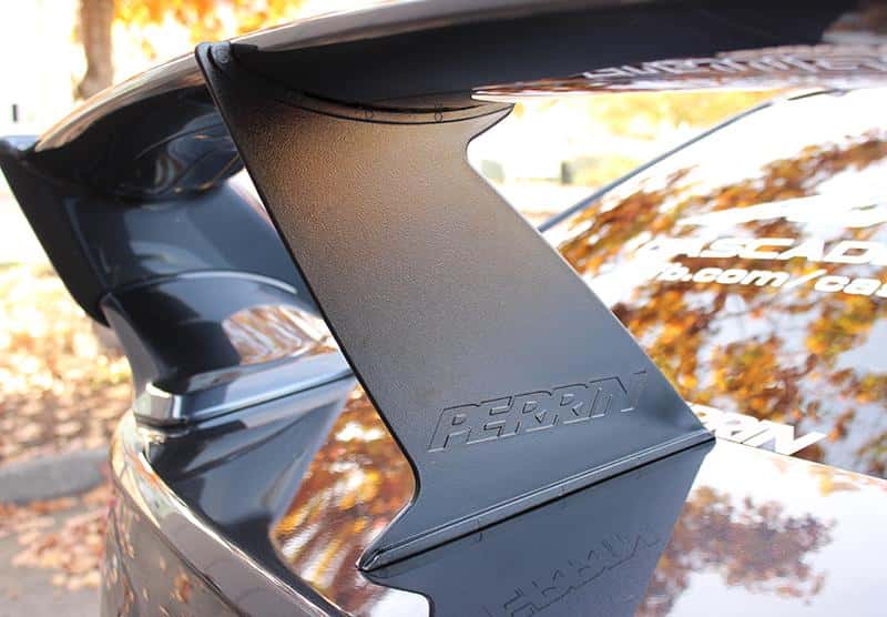 Perrin Performance — PERRIN 15-21 Subaru STI Wing Stabilizer - Black - view 11