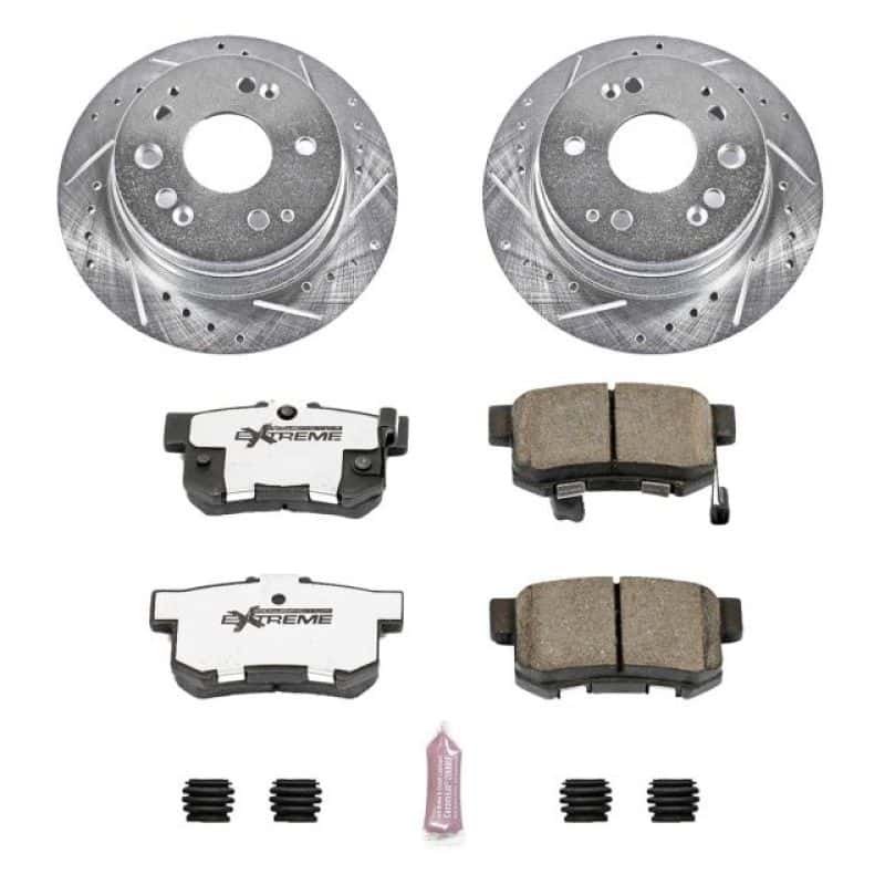 PowerStop — Power Stop 01-03 Acura CL Rear Z26 Street Warrior Brake Kit - view 1