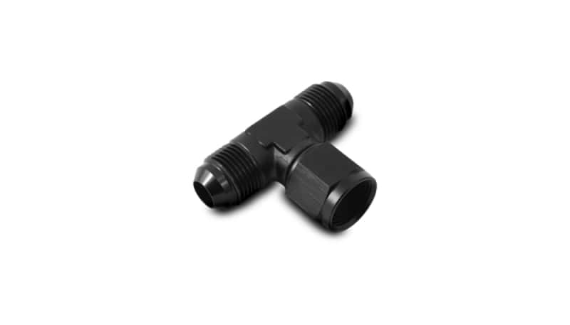 Vibrant — Vibrant -6AN Tee Fitting with Female -6AN Swivel On Side
6ANTAdpwFMSwvlOnSide
-6ANTee-FMSwvlOnSide
AN Fitting - view 3