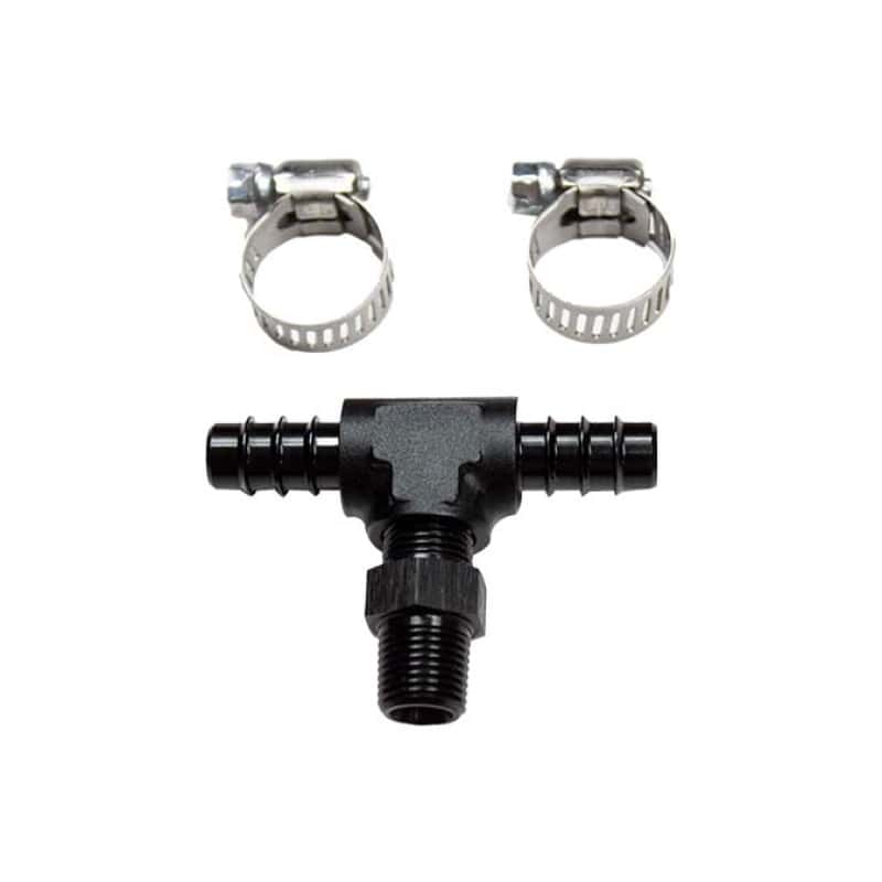 Nitrous Express — Nitrous Express 1/8NPT x 1/4 Hose Barb Tee
AdptFitting
Hose Barb - view 2