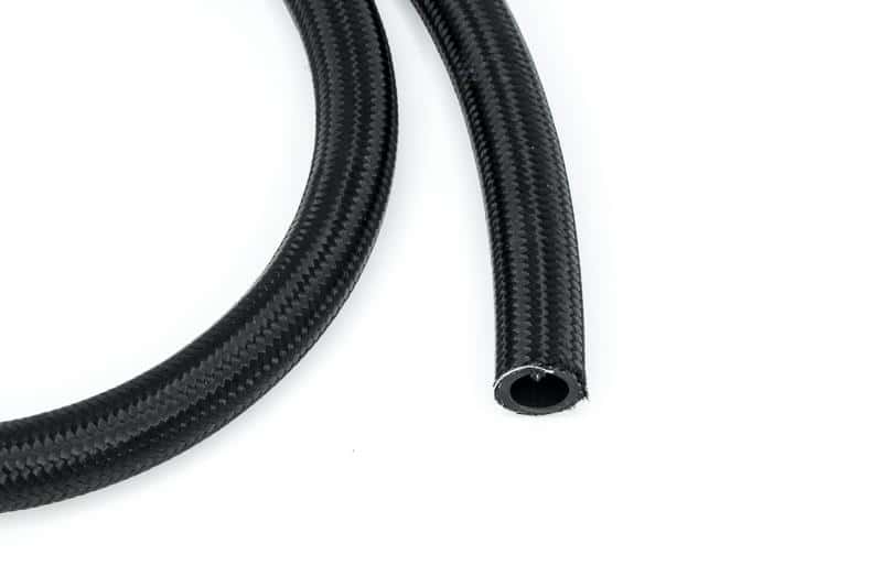 DeatschWerks — DeatschWerks 10AN Black Nylon Braided CPE Hose 20 Feet - view 4