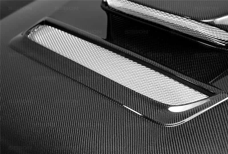 Seibon — Seibon 02-03 Subaru WRX RC Carbon Fiber Hood - view 10
