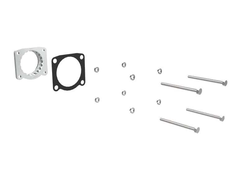 aFe — aFe Silver Bullet Throttle Body Spacer Hyundai Palisade/Kia Telluride 20-25 V6-3.8L
Throttle Body Spacer - view 2