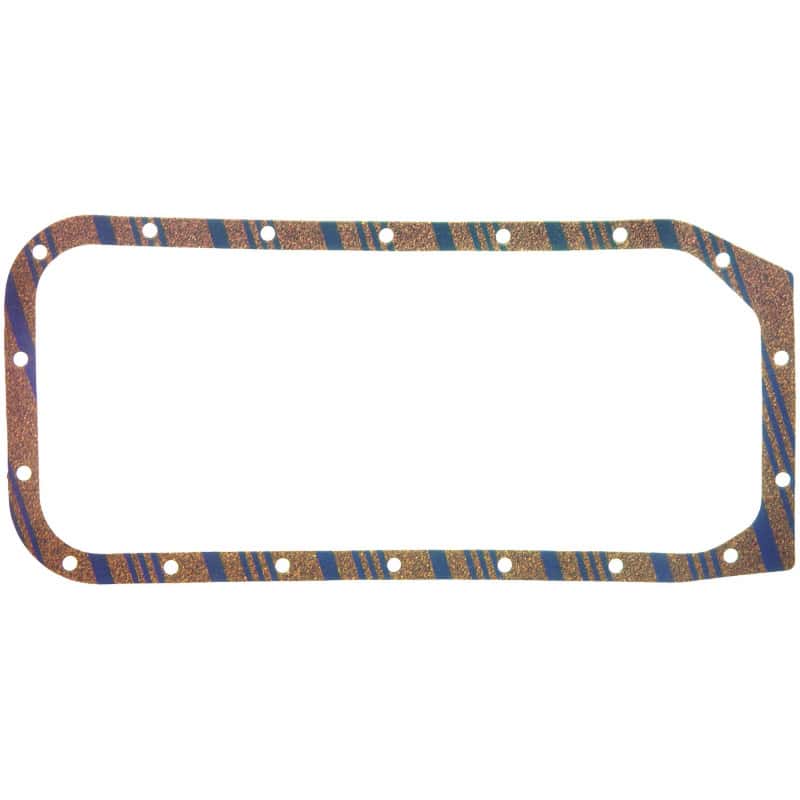 Fel-Pro — Fel-Pro Toyota Corolla OS 20073 C Engine Oil Pan Gasket Set Blue Stripe cork-rubber - view 1