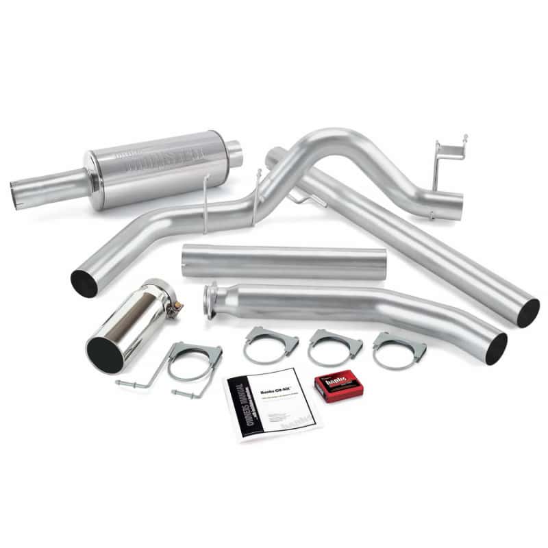 Banks Power — Banks Power 98-00 Dodge 5.9L Std Cab Git-Kit - SS Single Exhaust w/ Chrome Tip
Power/Efficiency Sys
Git-Kit Bundle - view 2