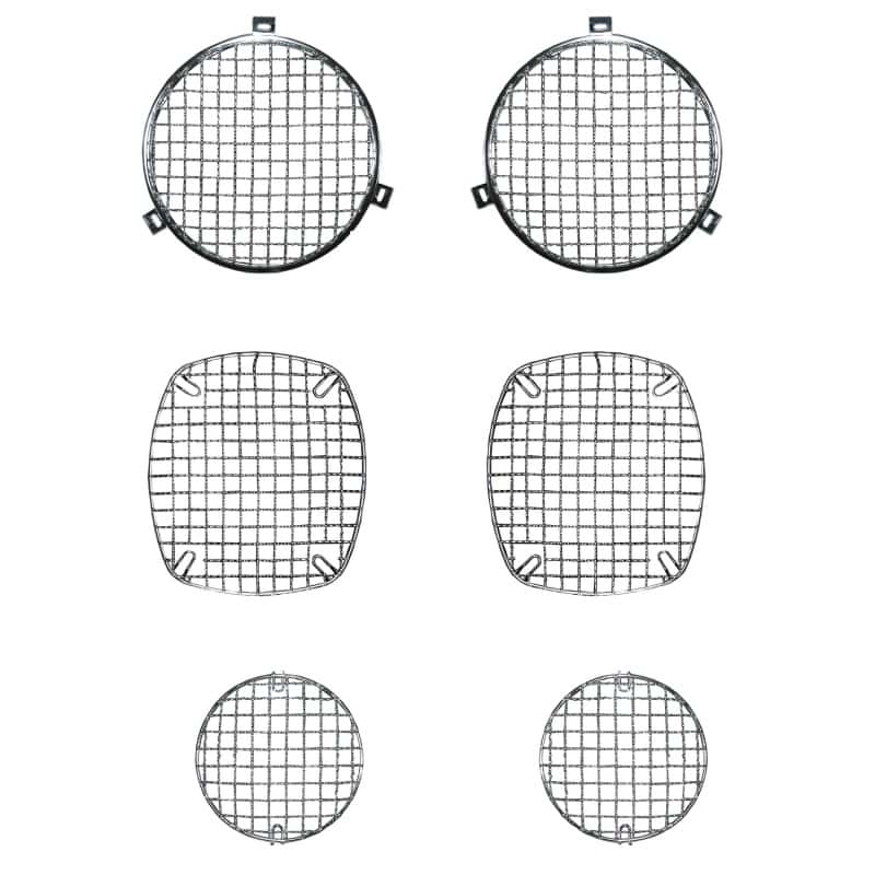 Rugged Ridge — Rugged Ridge 72-86 Jeep CJ Stainless Steel Stone Guard Set
Head Light Guard
OFFROAD_EXTERIOR - view 1
