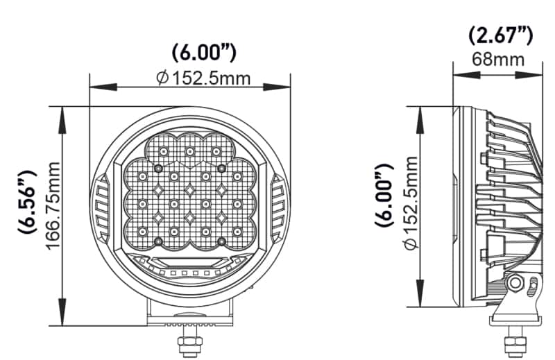 Hella — Hella 500 LED Driving Lamp Kit
Universal Lighting - view 3