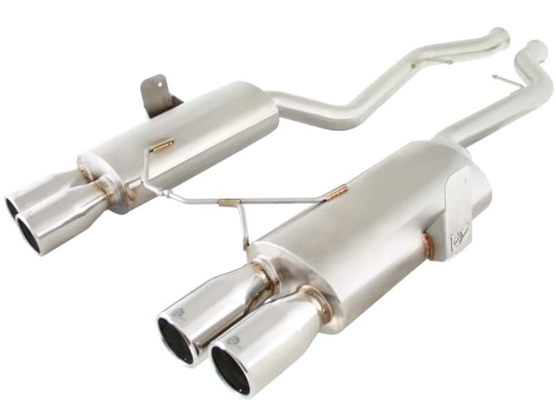 aFe — aFe MACHForce XP Exhaust Cat-Back SS-304 08-13 BMW M3 (E90) V8-4.0L
Cat-Back Exhaust - view 2