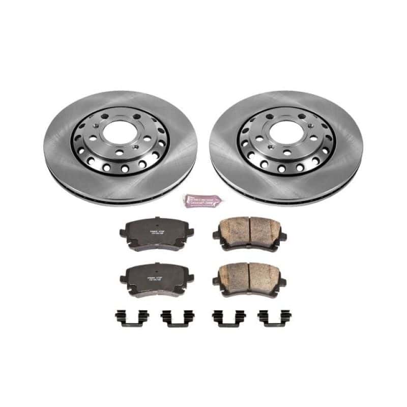 PowerStop — Power Stop 03-10 Audi A8 Quattro Rear Autospecialty Brake Kit - view 1