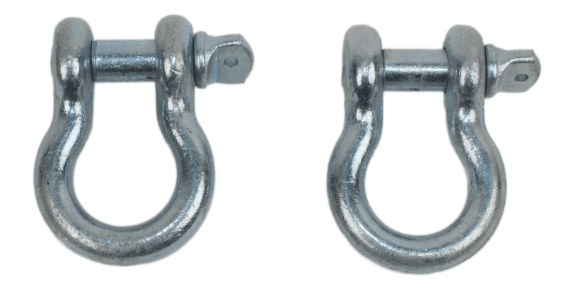 Fishbone Offroad — Fishbone Offroad D Ring 3/4In Zinc 2 Piece Set - view 1
