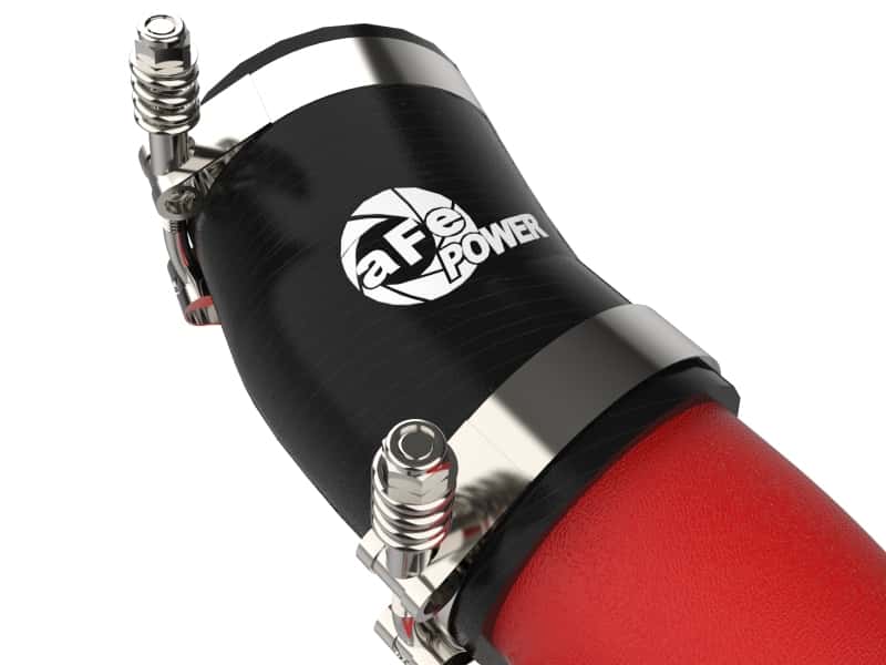 aFe — aFe Kia Stinger 18-22 V6-3.3L (tt) BladeRunner Cold Charge Pipe- Red
Cold Charge Pipe - view 5