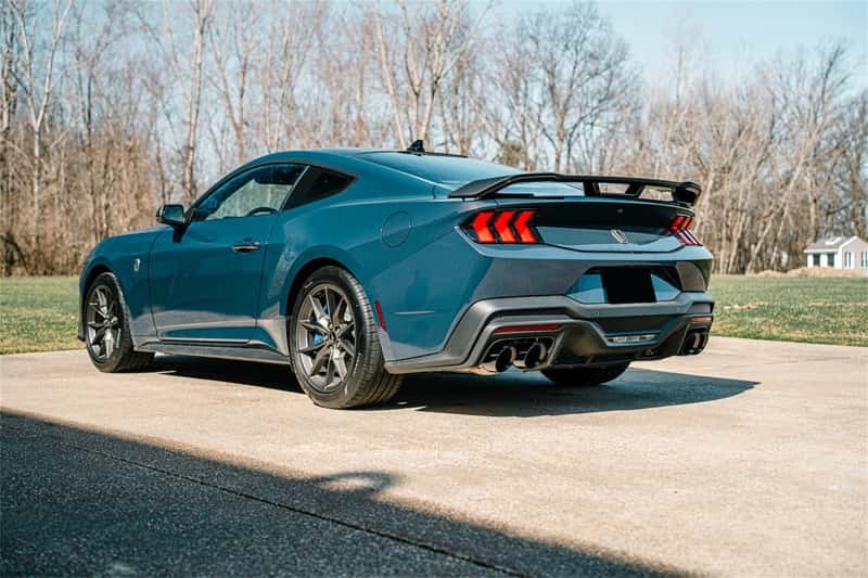 CORSA Performance — Corsa 24+ Ford Mustang Dark Horse 5.0L 3in Dual Rear Axle-Back w/Twin 4.5in Black PVD Slash Tips
Exhaust - view 2
