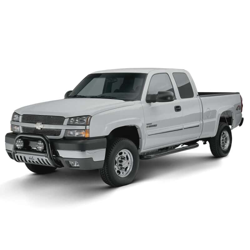 Westin — Westin 1999-2013 Chevy Silverado 1500 Crew Cab Signature 3 Nerf Step Bars - Black
Nerf/Step Bar - view 7