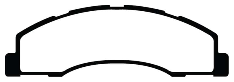 EBC — EBC 08+ Ford Econoline E150 4.6 Ultimax2 Front Brake Pads
Disc Brake Pad - view 1
