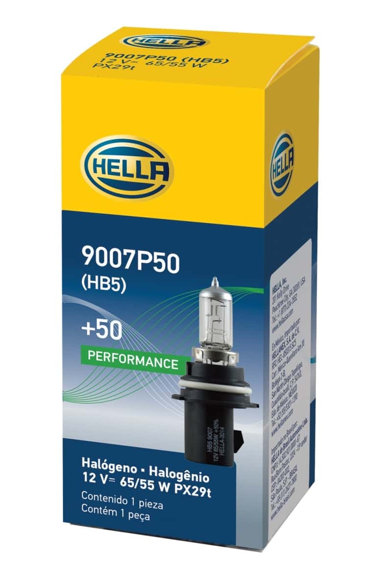 Hella — Hella Bulb 9007 12V 65/55W Px29T T4625 +50(2)
9007P50TB Hal Bulb - view 8