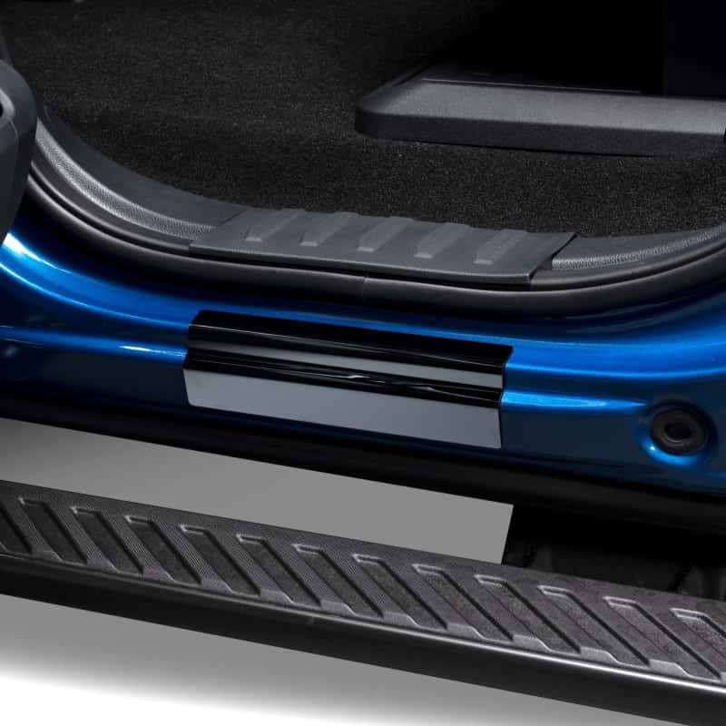 Putco — Putco 99-16 Ford SuperDuty Crew Cab w/ SUPERDUTY Etching (4pcs) Black Platinum Door Sills
DoorSillProtSet - view 6