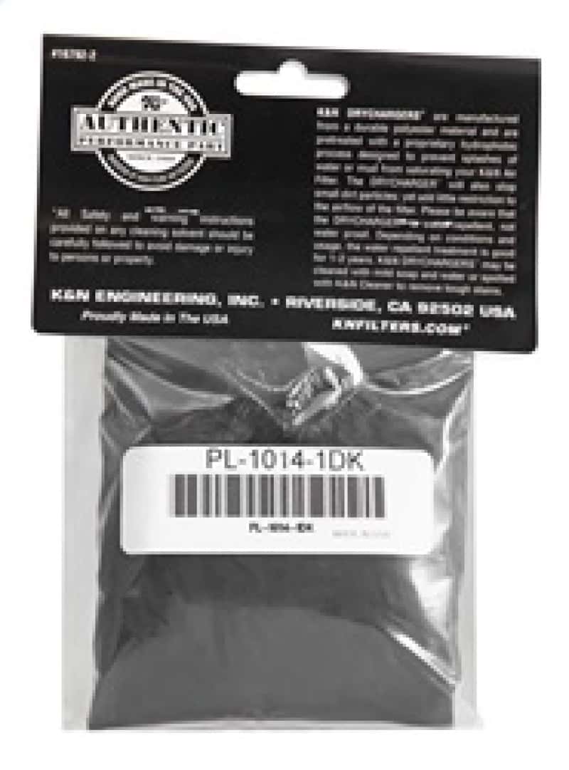 K&N Engineering — K&N Polaris Black Round Drycharger Air Filter Wrap 11.25inx3inx3in - view 6