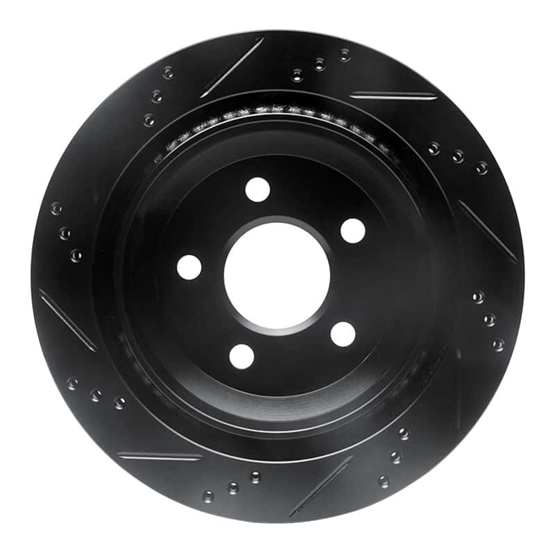 R1 Concepts — R1 98-02 Chevrolet Camaro Rear Right Drilled & Slotted Black Brake Rotor
R1 Brake Rotor Drill - view 5