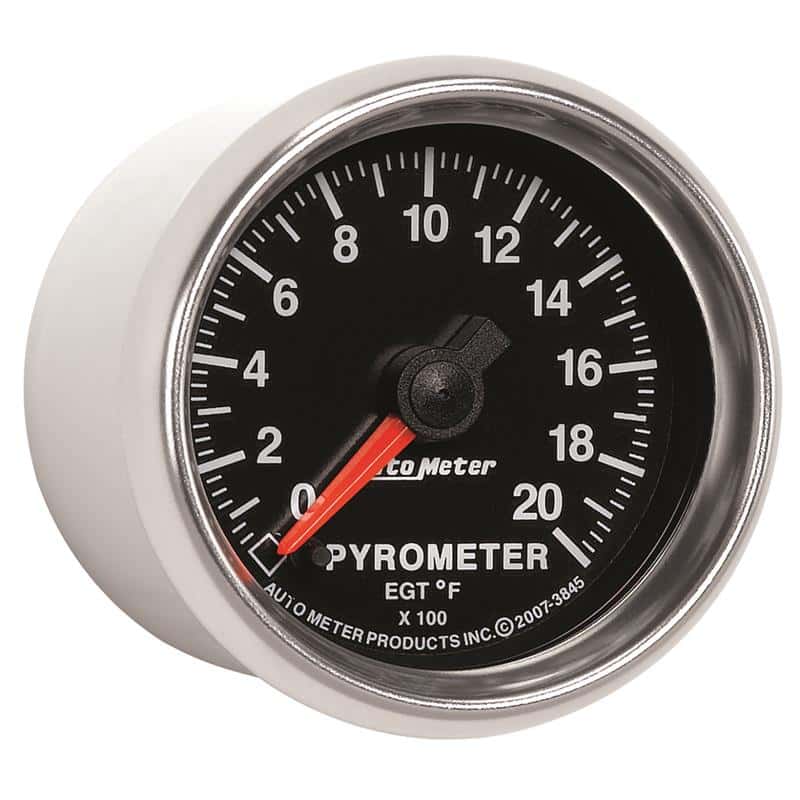 AutoMeter — Autometer GS 0-2000 degree F Full Sweep Electronic Pyrometer Gauge
2-1/16" PYROMETER KI - view 6
