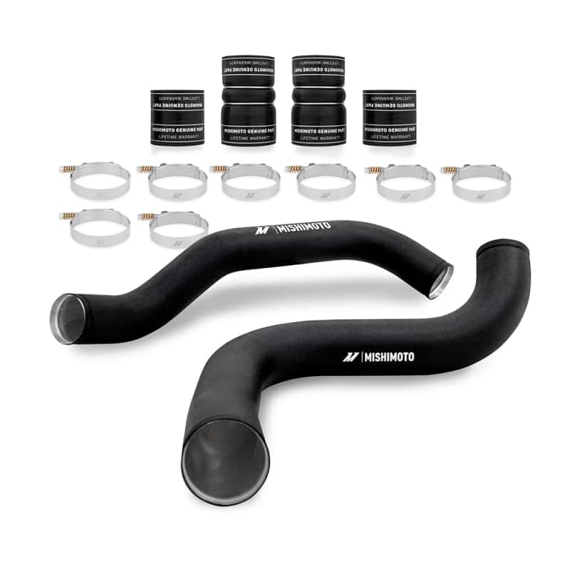 Mishimoto — Mishimoto 99-03 Ford 7.3L Powerstroke PSD Intercooler Pipe/Boot Kit - Wrinkle Black
IC Pipe and Boot Kit - view 1