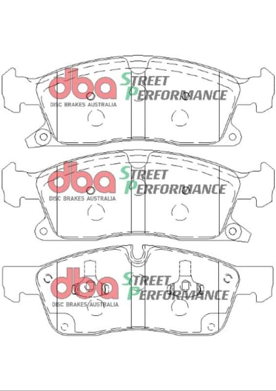 DBA — DBA 11-20 Dodge Durango (330mm Front Rotor) SP Performance Front Brake Pads
Brake Pad - view 1