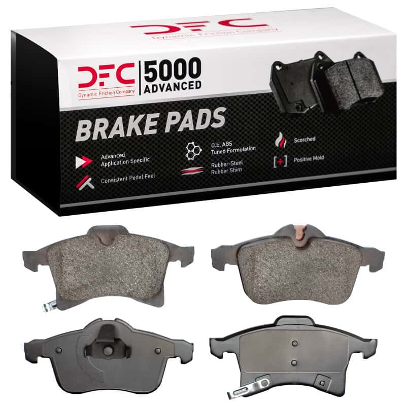 DFC — DFC 04-08 Chevrolet Meriva (Mexico) Front 5000 Advanced Ceramic Brake Pads
DFC Brake Pad Set - view 1
