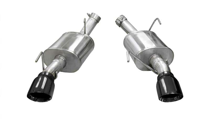 CORSA Performance — Corsa 2005-2010 Ford Mustang Shelby GT500 5.4L V8 Black Xtreme Axle-Back Exhaust
Exhaust - view 2