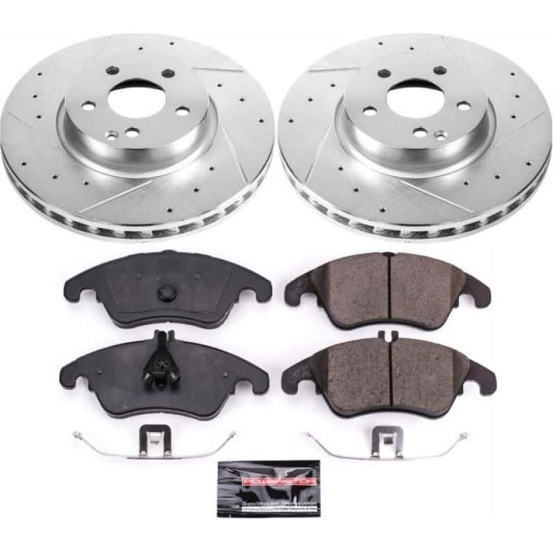 PowerStop — Power Stop 13-14 Mercedes-Benz C300 Front Z23 Evolution Sport Brake Kit - view 1