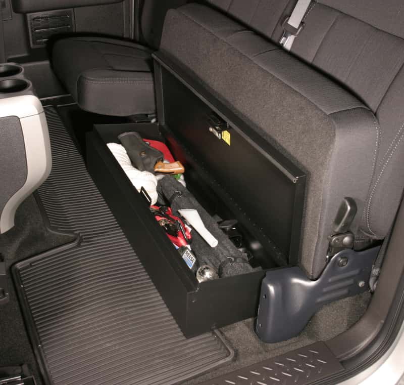Tuffy Products — Tuffy Ford F150 Supercab Underseat Lockbox W/ Keyed Lock For
Lockbox - view 4