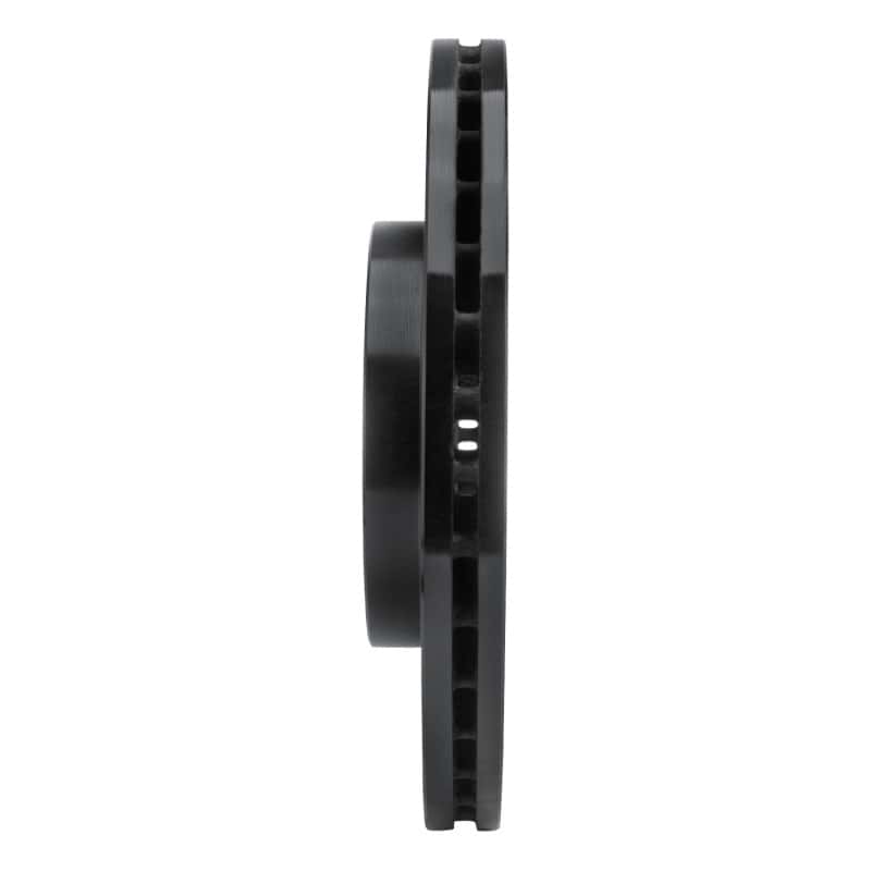R1 Concepts — R1 99-03 Ford Windstar Front Left Drilled & Slotted Black Brake Rotor
R1 Brake Rotor Drill - view 3