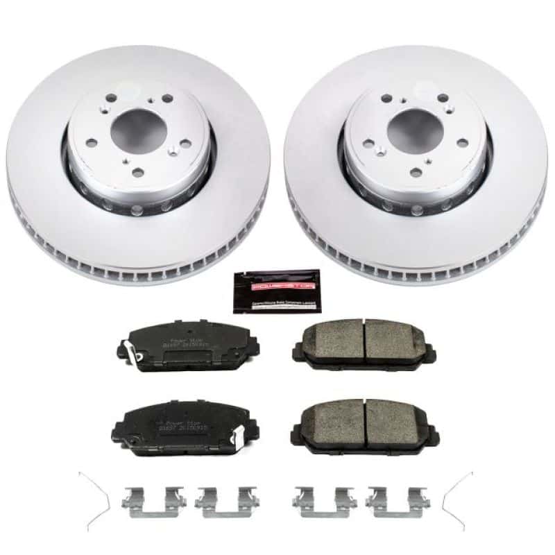 PowerStop — Power Stop 2016 Acura ILX Front Z17 Evolution Geomet Coated Brake Kit - view 1