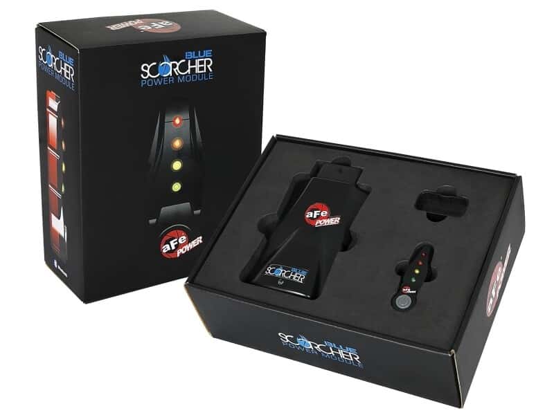 aFe — aFe Scorcher Blue Module 22-24 Toyota Tundra / 23-24 Sequoia V6-3.4L (tt)
Power Module - view 7