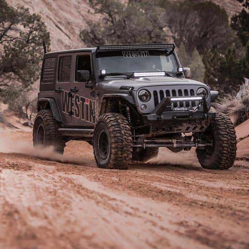 Westin — Westin/Snyper 07-17 Jeep Wrangler Tube Fenders - Front - Textured Black
Fender - view 5