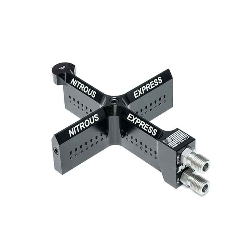 Nitrous Express — Nitrous Express 4150 Covert Crossbar Plate (Plate Only)
Injector Plate - view 1