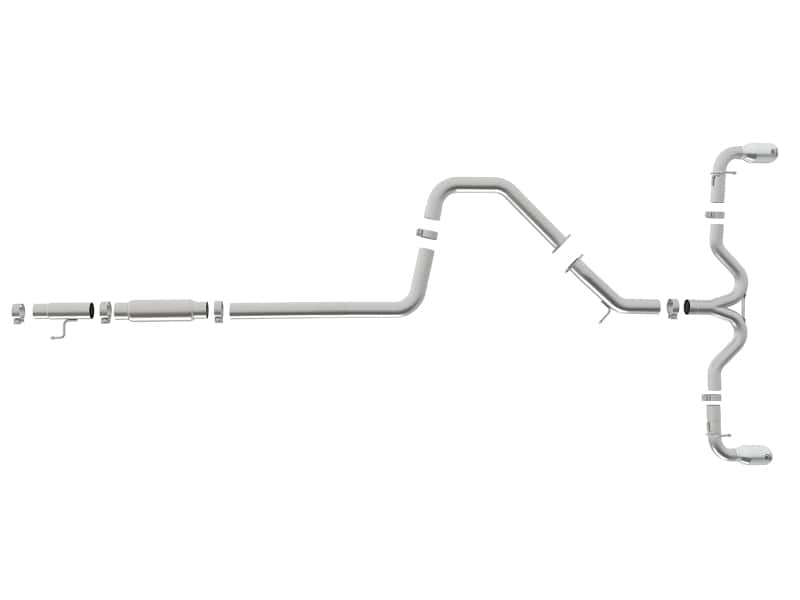 aFe — aFe Takeda 3-2.5in 304 SS Cat-Back Exh Sys w/Polished Tips 2018 Hyundai Elantra GT Sport I4-1.6L (t)
Cat-Back Exhaust - view 5