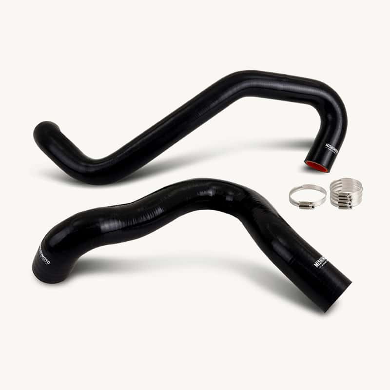 Mishimoto — Mishimoto 01-03 Ford F-250 7.3L Coolant Hose Kit Upper Reroute BK
Coolant Hose Kit - view 1