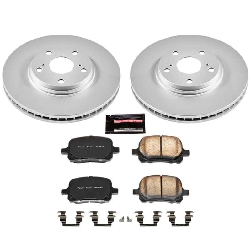 PowerStop — Power Stop 99-01 Lexus RX300 Front Z17 Evolution Geomet Coated Brake Kit - view 1