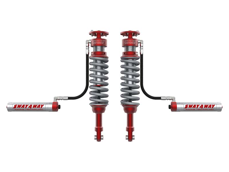 aFe — aFe 17-19 Ford F-150 Raptor Sway-A-Way 3.0 Front Coilover Kit w/ Remote Reservoirs and Comp Adj
Sway-A-Way Shock Kit - view 1