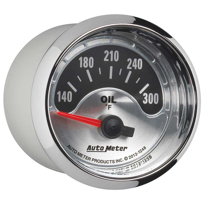 AutoMeter — Autometer American Muscle 2-1/16in Short Sweep Electric 140-300 Deg F Oil Temp Gauge
GA 2" OILT ELEC AM - view 6