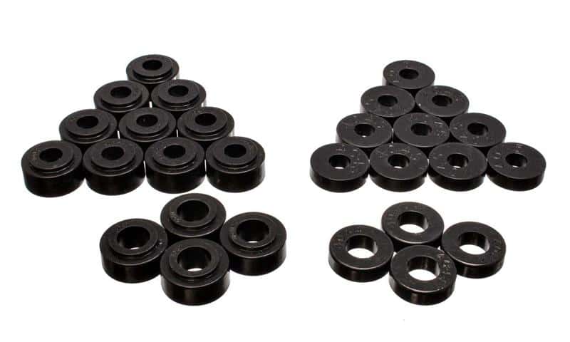 Energy Suspension — Energy Suspension Body Mounts - Black
BodyMntBshKt - view 3