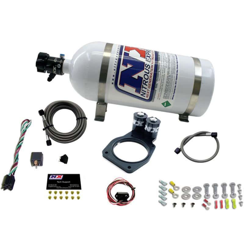 Nitrous Express — Nitrous Express 10-15 Chevrolet Camaro Nitrous Plate Kit (50-150HP) w/10lb Bottle
Injection System Kit
N2OSys - view 3