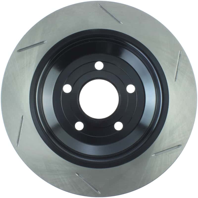 Stoptech — StopTech 2016 Ford Focus RS Slotted Rear Right Sport Brake Rotor
Sport Slotted Rotor - view 2