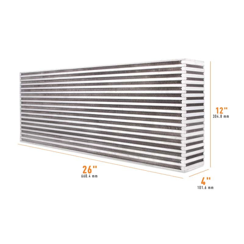 Mishimoto — Mishimoto Universal Air-to-Air Intercooler Core - 26in / 12in / 4in - view 1