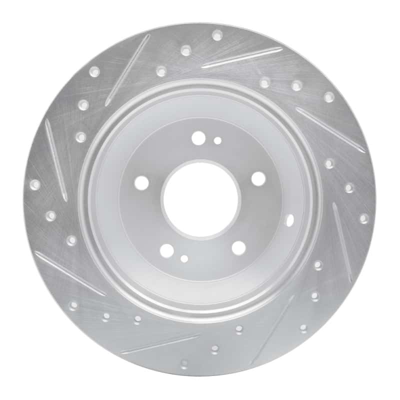 R1 Concepts — R1 15-20 Kia SORENTO Rear Right Drilled & Slotted Silver Brake Rotor
R1 Brake Rotor Drill - view 5