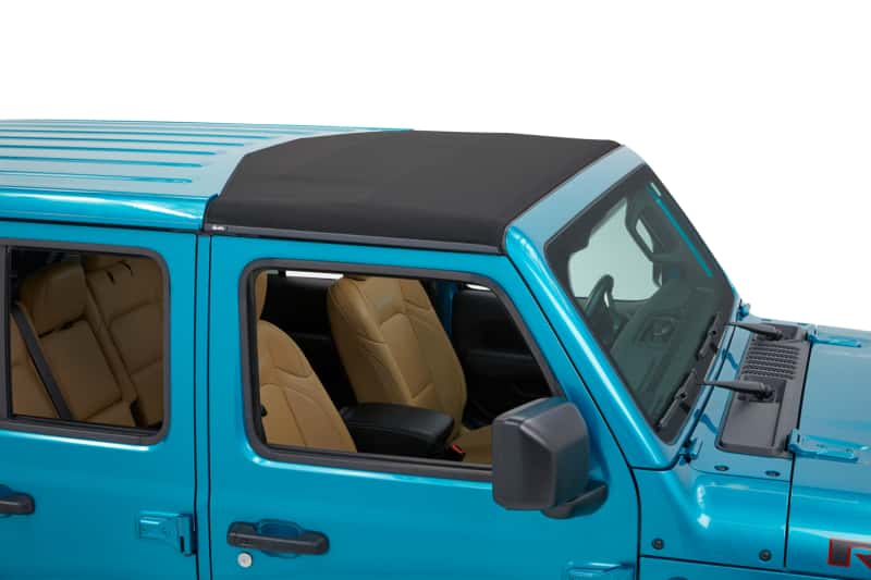 Bestop — Bestop 20-26 Jeep Gladiator / 18-26 Wrangler JL Sunrider For Hardtop (Premium Black Twill)
Sunrider - view 4