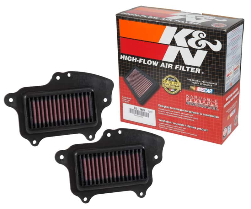 K&N Engineering — K&N 16-17 Suzuki Boulevard M90 1462CC Replacement Drop In Air Filter (Set of 2)
Air Filter - view 4