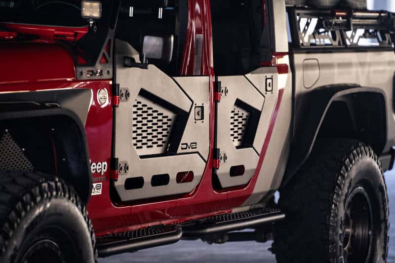 DV8 Offroad — DV8 Offroad 18-22 Jeep Wrangler JL/JT Spec Series Half Doors - Front Set - view 10